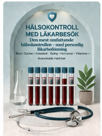 HÄLSOKONTROLL MED LÄKARBESÖK